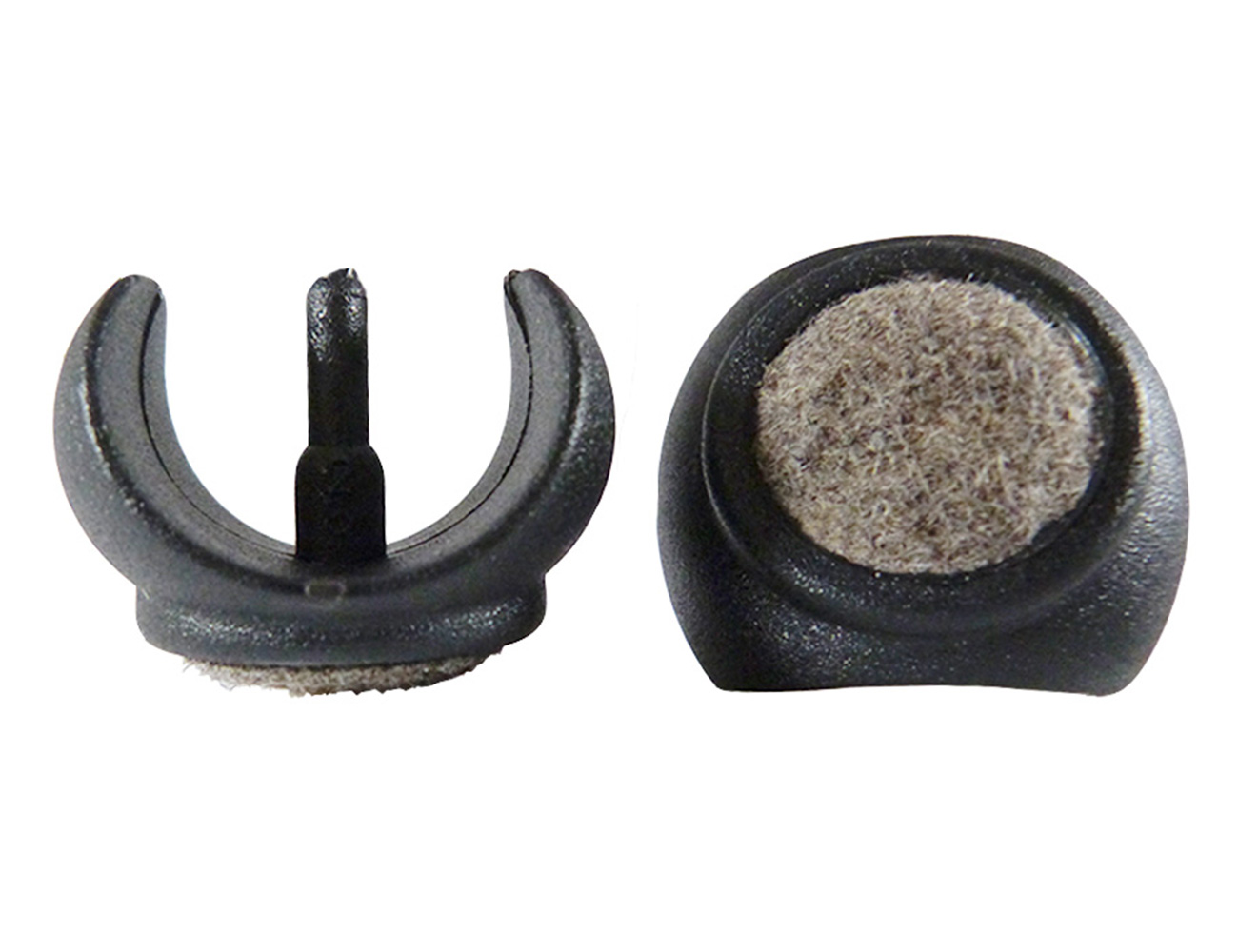 Patin clipser elliptique avec tige et feutre